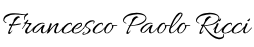 Firma Avvocato Francesco Paolo Ricci